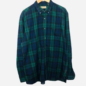 🍁 Burberry men’s plaid shirt